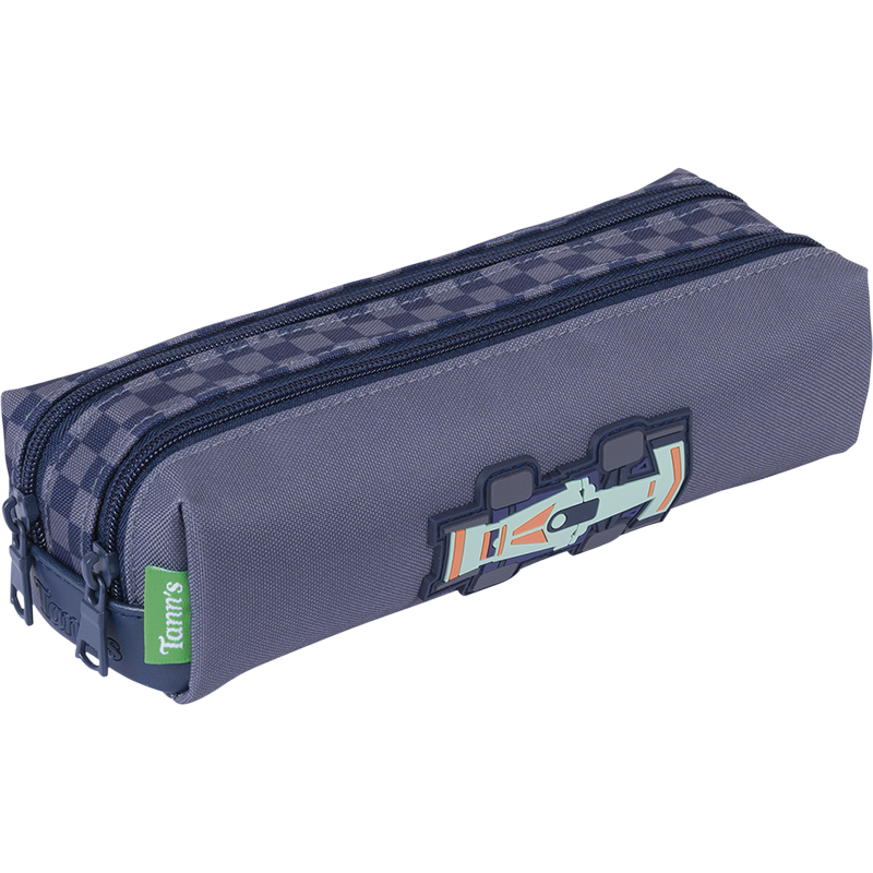 TANN'S Trousse Romain grise Double