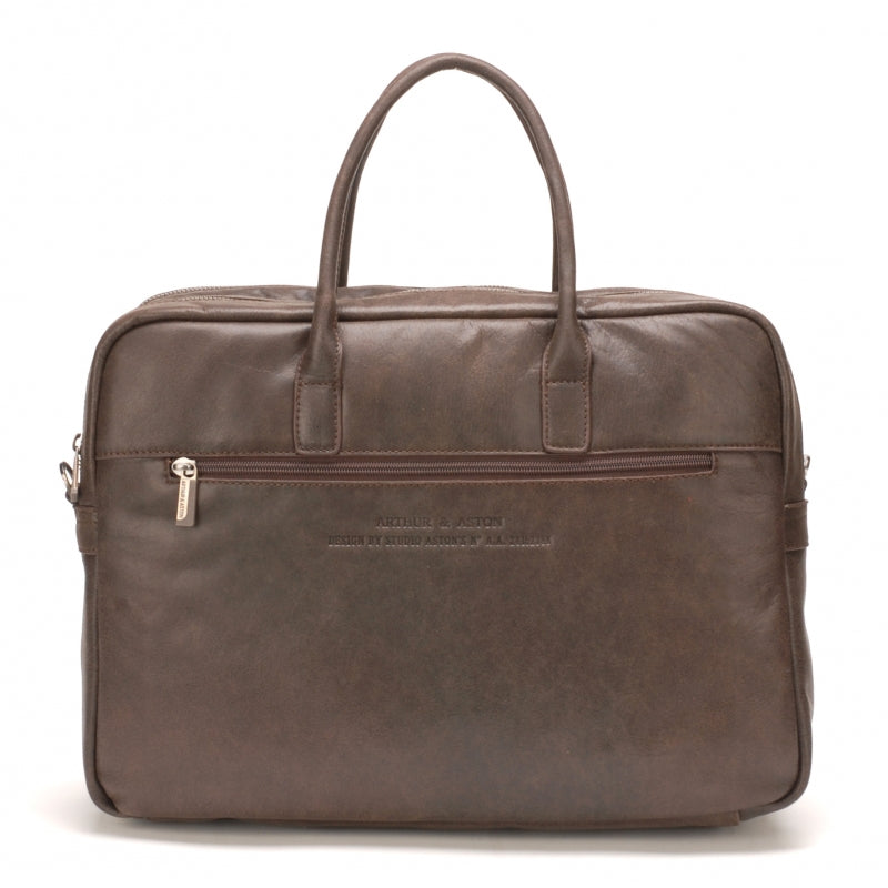 ARTHUR ET ASTON - PORTE DOCUMENT HOMME CUIR - 2 compartiments