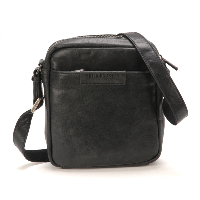 ARTHUR ET ASTON - POCHETTE PORTE TRAVERS HOMME CUIR taille M