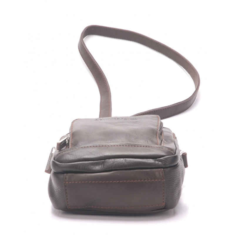 ARTHUR ET ASTON - POCHETTE PORTE TRAVERS HOMME CUIR taille S