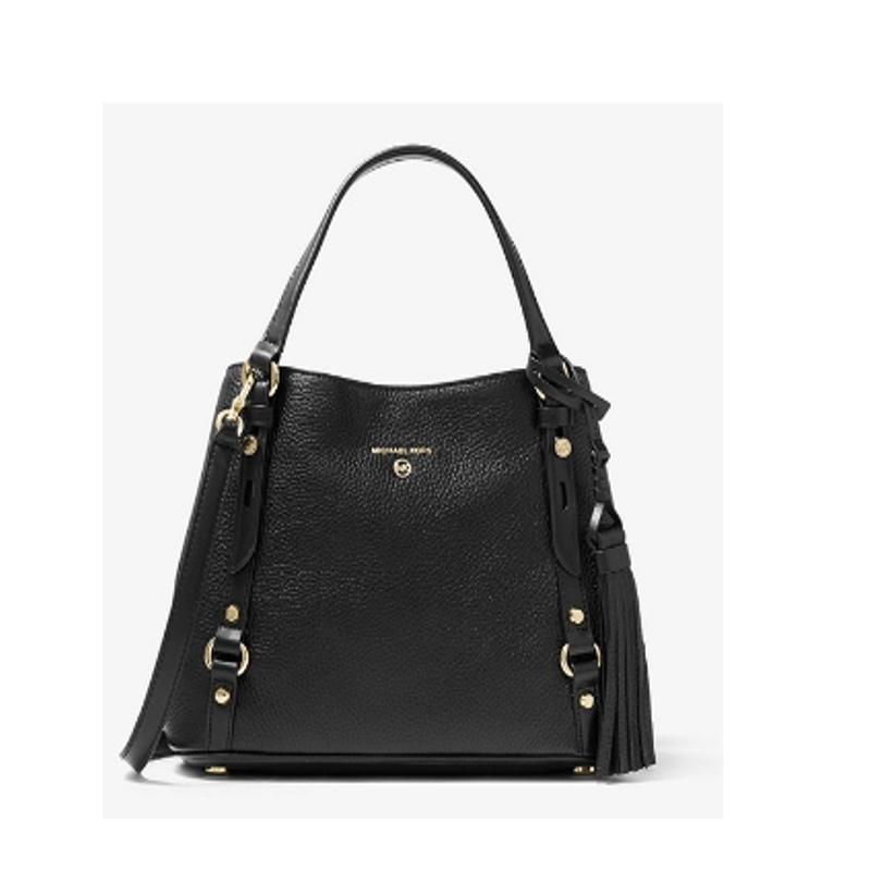 MICHAEL KORS Sac à bandoulière en cuir grainé Carrie Medium
