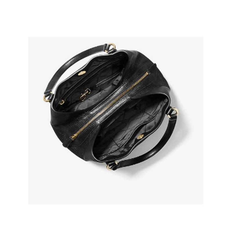 MICHAEL KORS Sac à bandoulière en cuir grainé Carrie Medium