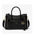 MICHAEL MICHAEL KORS Petit sac porté main Carine en cuir grainé clouté