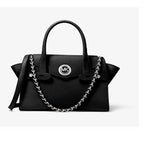 MICHAEL KORS Petit sac porté main Carmen en cuir saffiano à ceinture