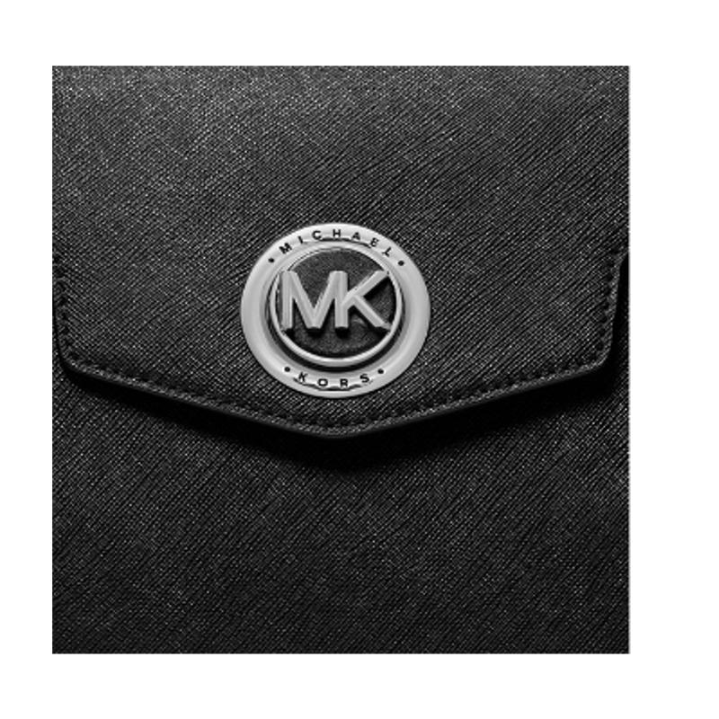 MICHAEL KORS Petit sac porté main Carmen en cuir saffiano à ceinture