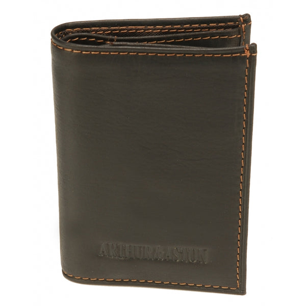 Arthur et Aston Porte-cartes homme cuir noir
