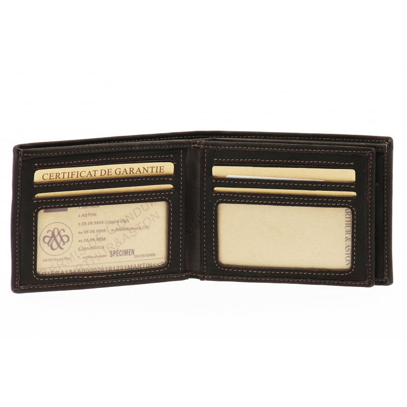 ARTHUR ET ASTON - PORTE CARTES ITALIEN HOMME CUIR