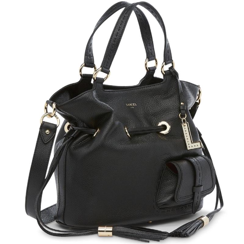 Noir - Lancel Premier Flirt sac seau M