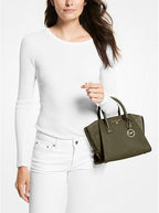 MICHAEL KORS Petit sac Avril en cuir à glissière supérieure