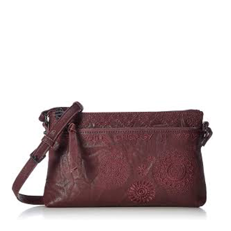 Sac à main DESIGUAL BOLS TIRACOLO  VINHO