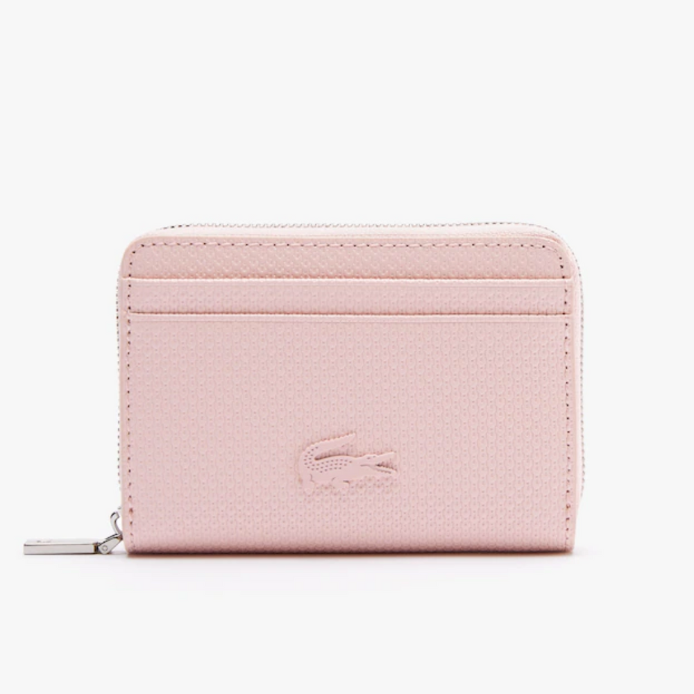 
                      
                        LACOSTE Petit porte-monnaie unisexe Chantaco zippé en cuir premium
                      
                    