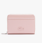 LACOSTE Petit porte-monnaie unisexe Chantaco zippé en cuir premium