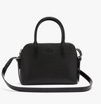 LACOSTE Sac bugatti à bandoulière amovible Chantaco en cuir piqué