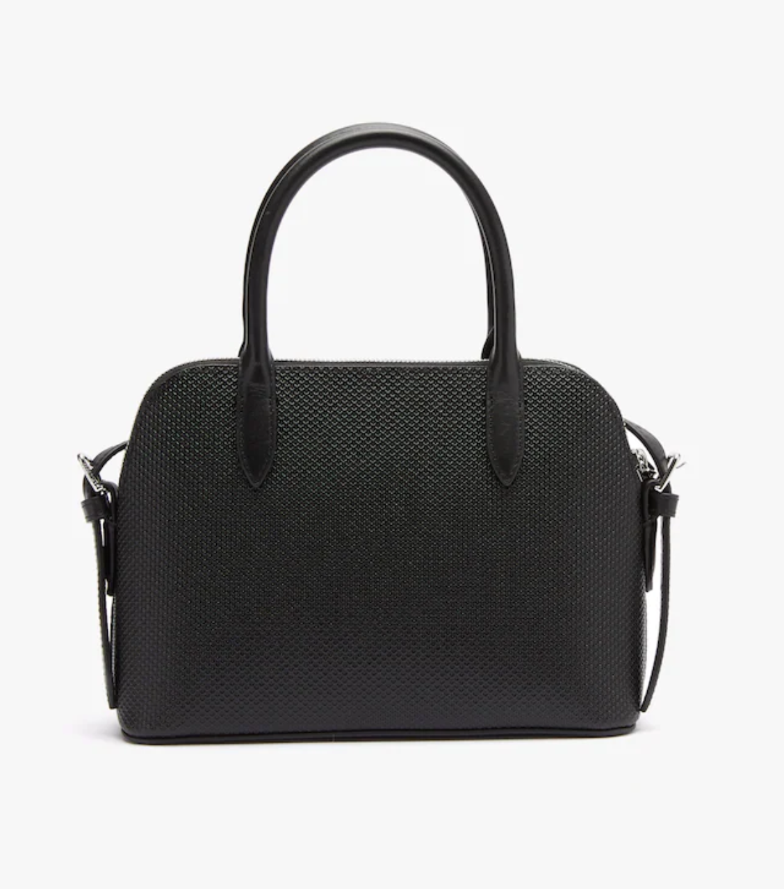 LACOSTE Sac bugatti à bandoulière amovible Chantaco en cuir piqué