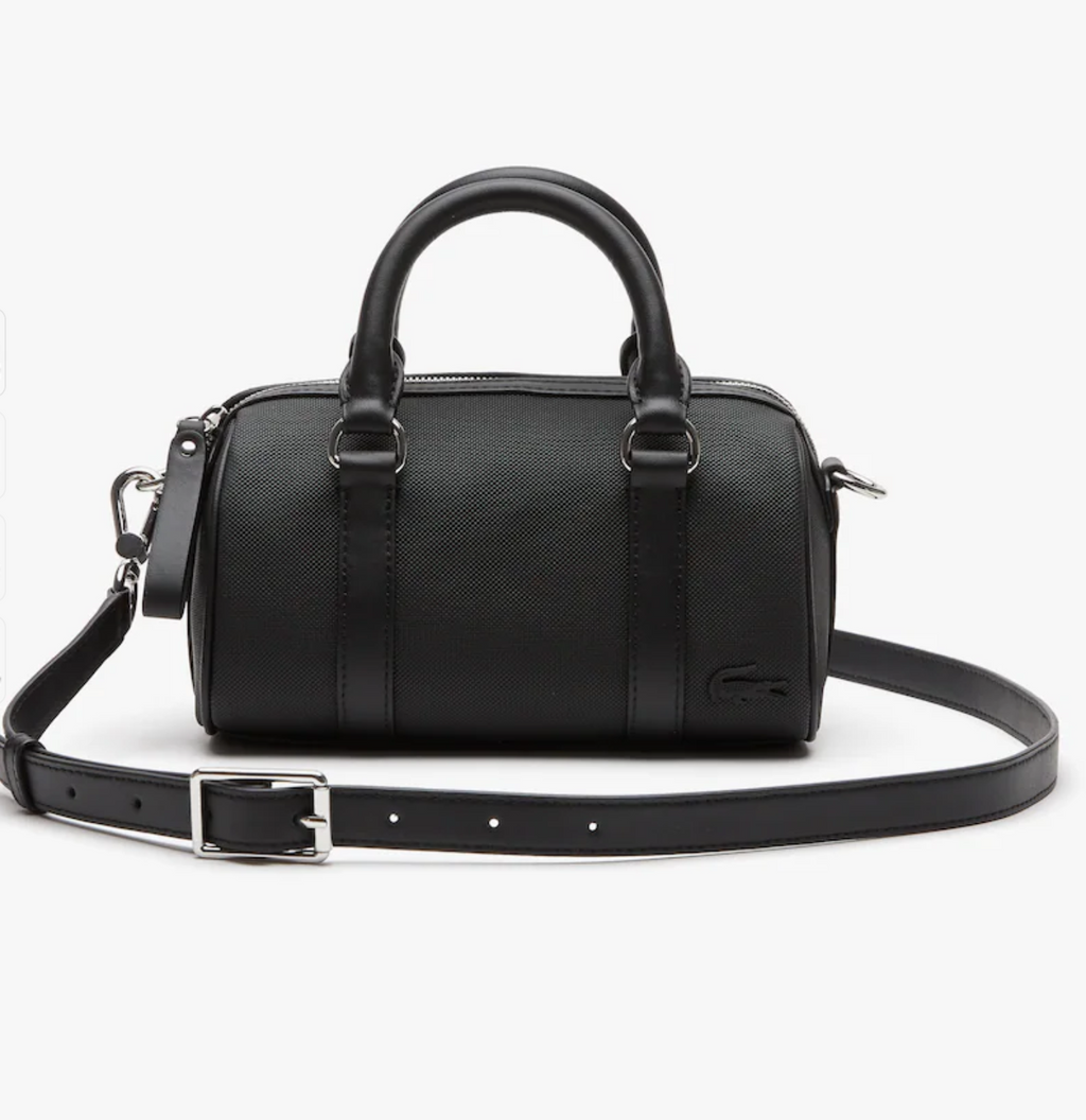 LACOSTE Petit sac à main femme zippé avec bandoulière ajustable