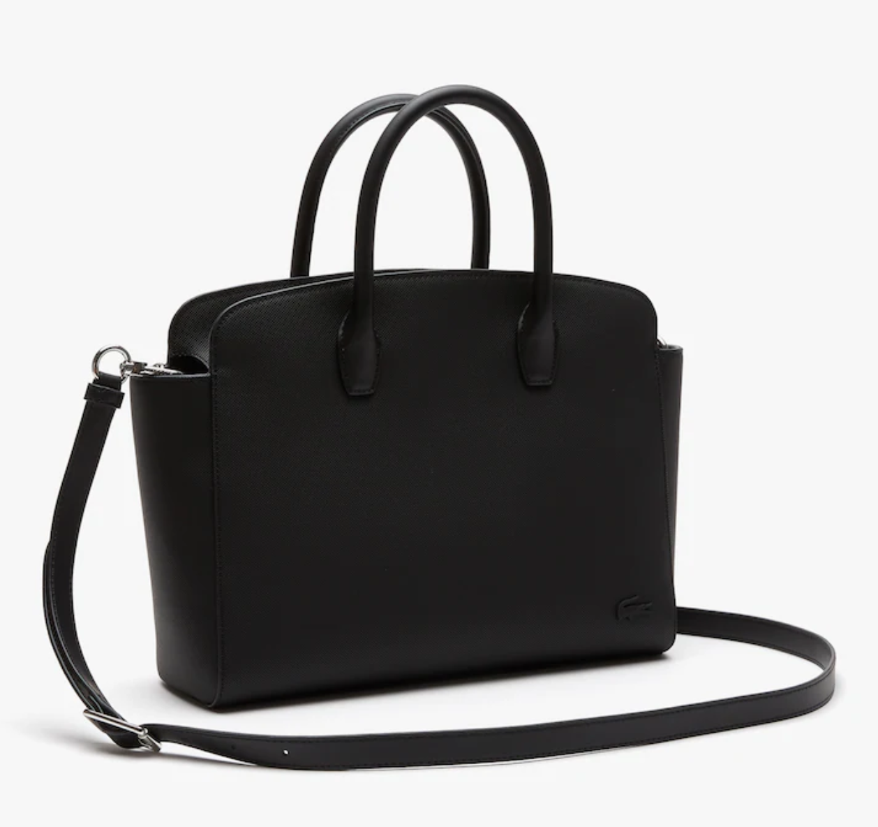 LACOSTE Sac à main femme forme trapèze avec bandoulière amovible