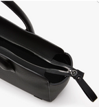 LACOSTE Sac à main femme forme trapèze avec bandoulière amovible