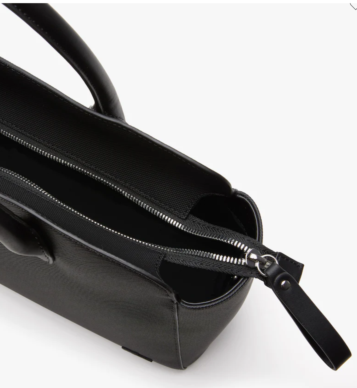 LACOSTE Sac à main femme forme trapèze avec bandoulière amovible