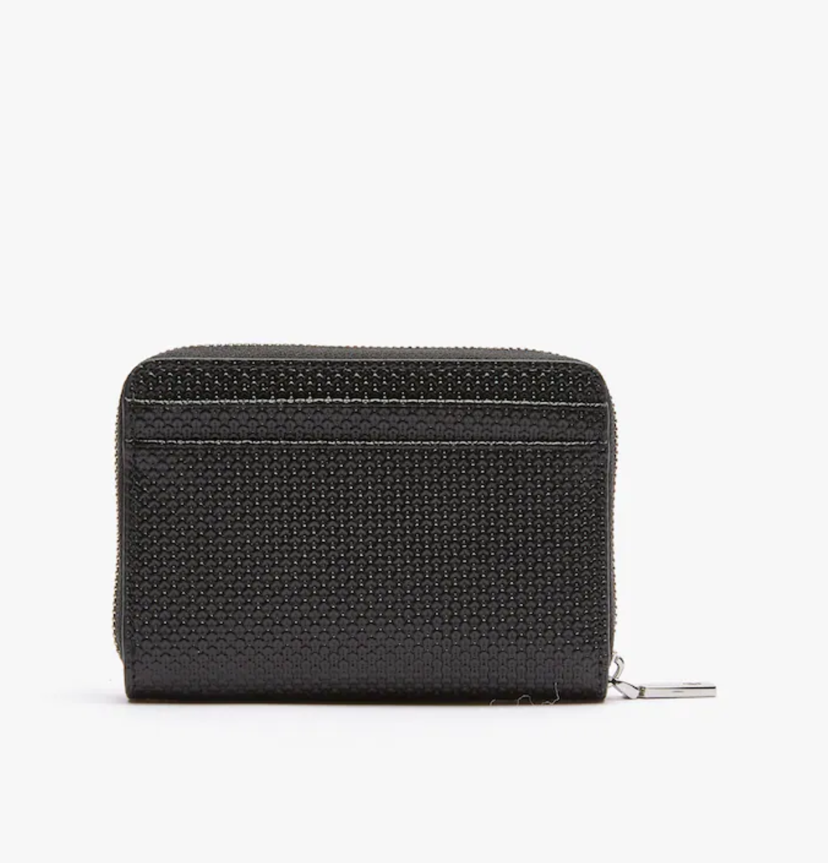 LACOSTE Petit porte-monnaie unisexe Chantaco zippé en cuir premium