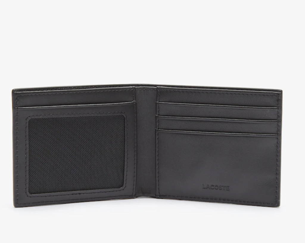 LACOSTE Portefeuille Lacoste Fitzgerald en cuir avec porte Carte Identité