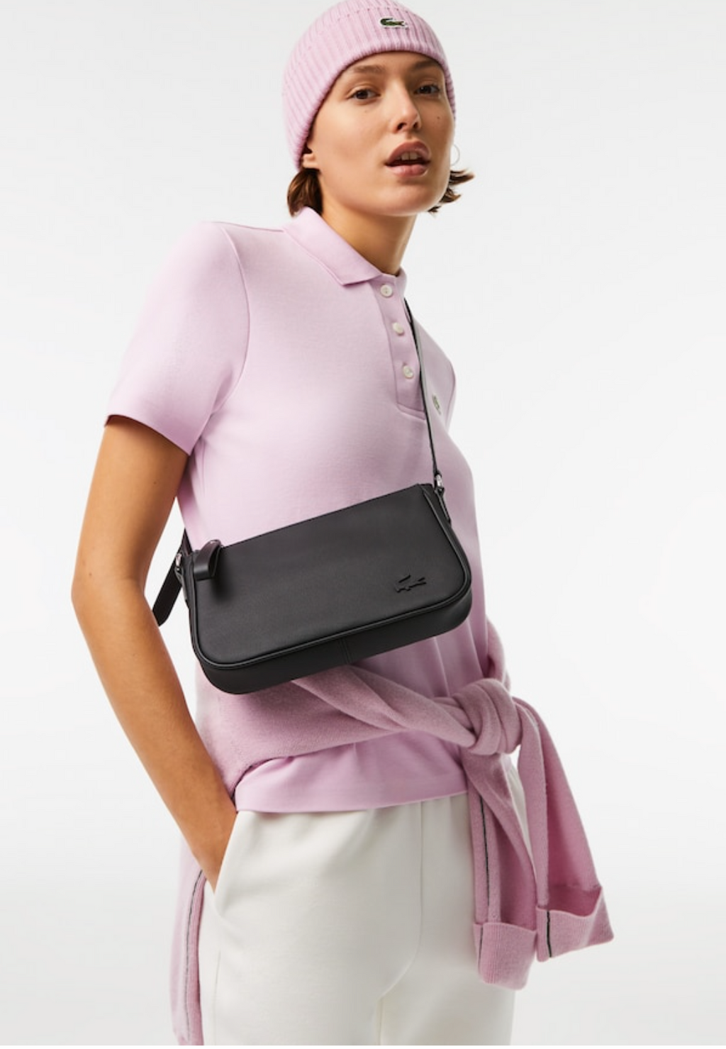 LACOSTE Sac à bandoulière Lacoste Baguette bag Noir