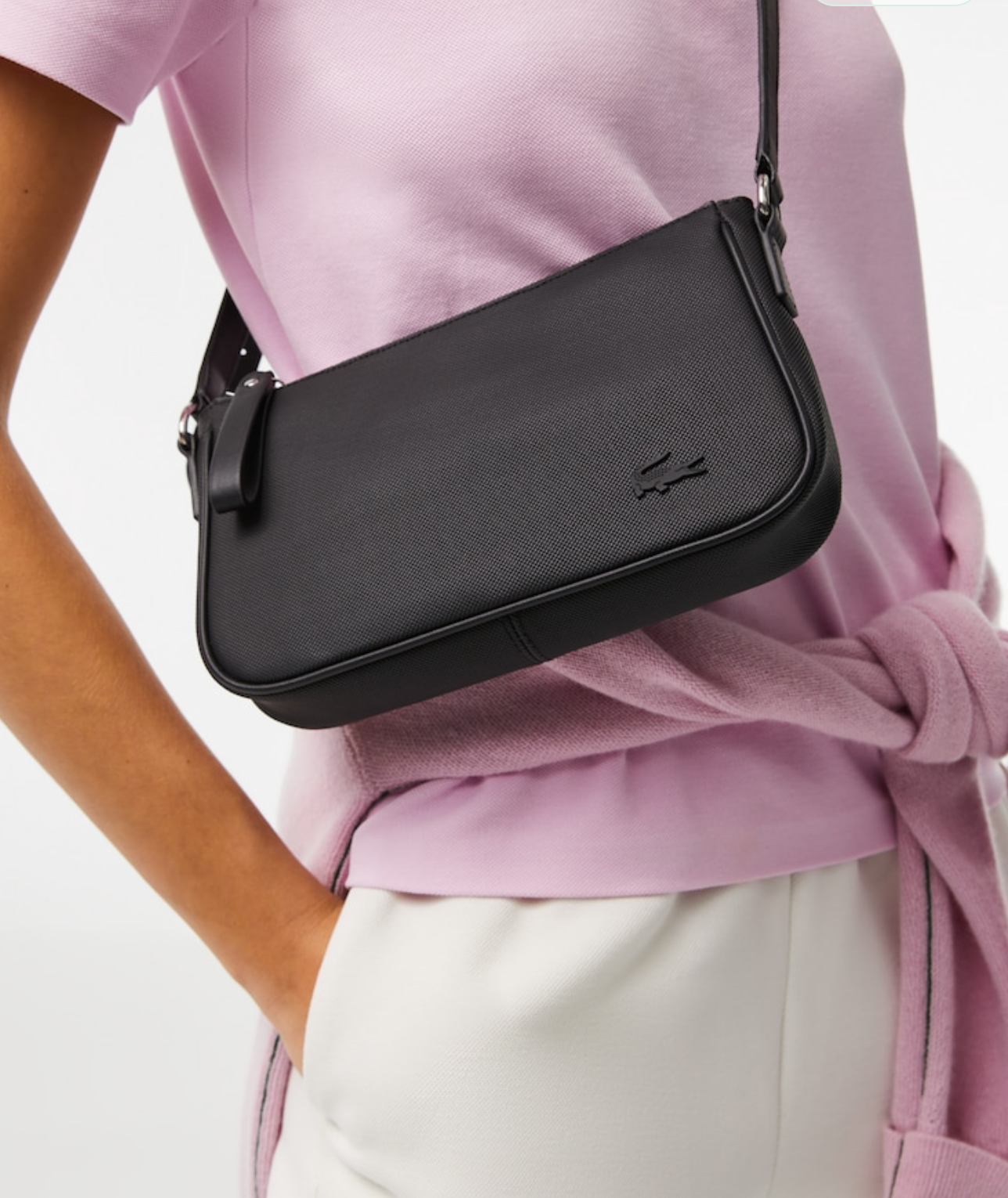 LACOSTE Sac à bandoulière Lacoste Baguette bag Noir