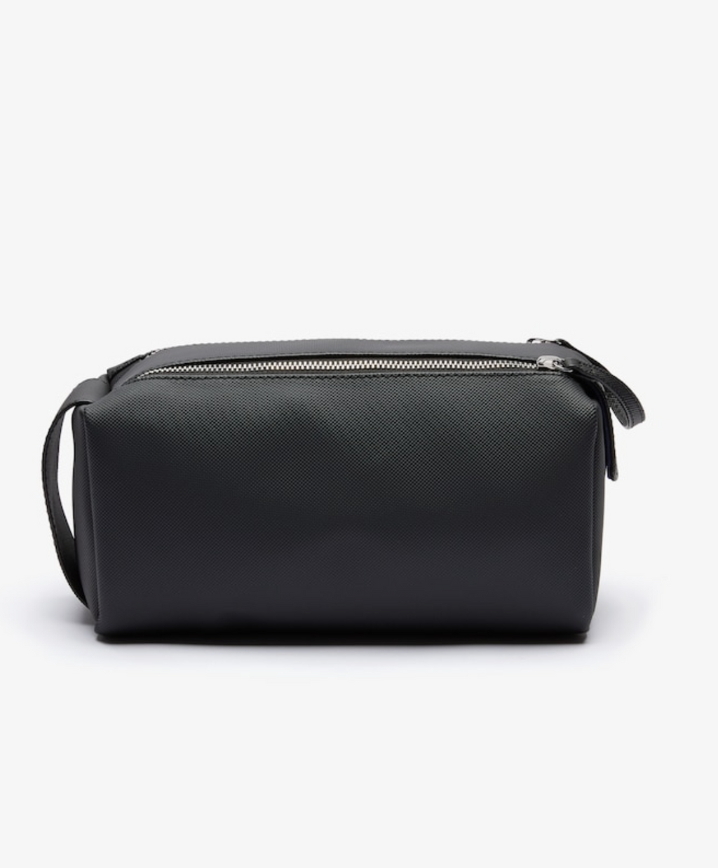 LACOSTE Trousse de toilette Lacoste double zip unisexe en petit piqué uni