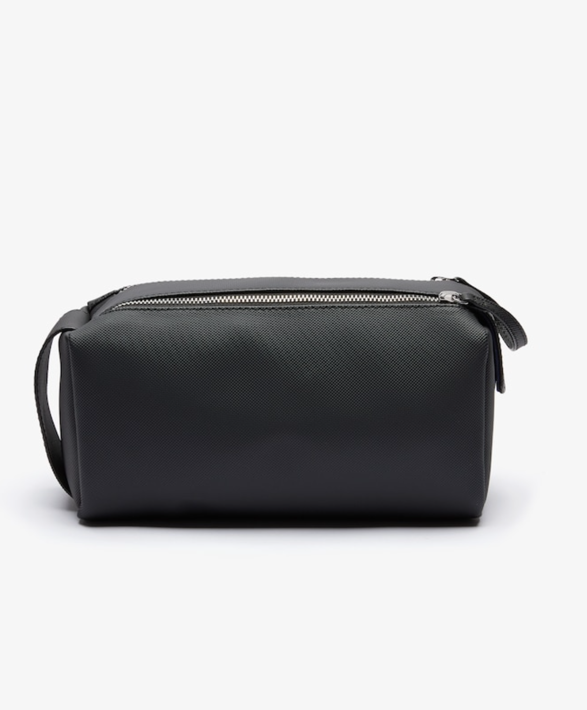 LACOSTE Trousse de toilette Lacoste double zip unisexe en petit piqué uni
