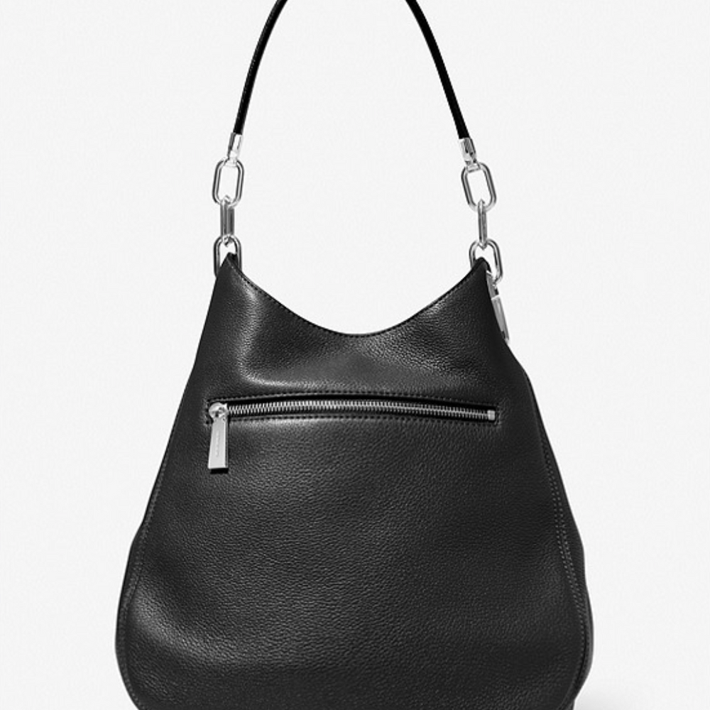 
                      
                        MICHAEL KORS Grand sac porté épaule Lillie en cuir Bronze/Noisette
                      
                    
