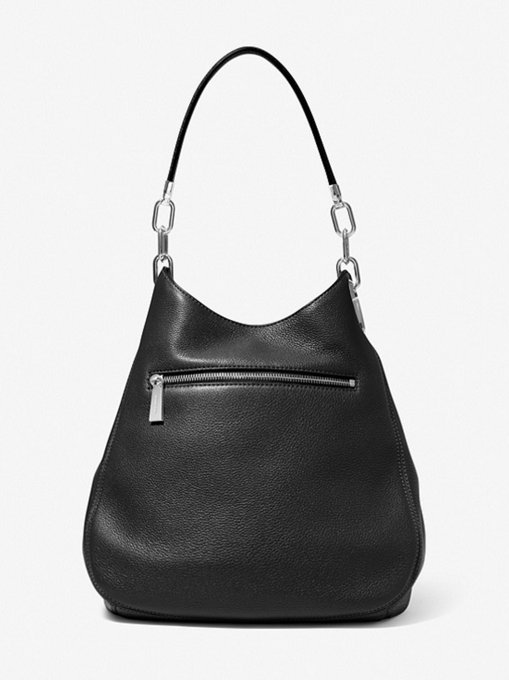 MICHAEL KORS Grand sac porté épaule Lillie en cuir Bronze/Noisette