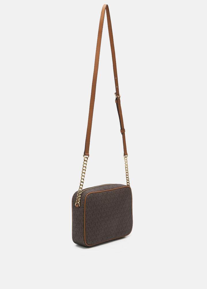 MICHAEL KORS Grand sac a bandouliere Jet Set en cuir saffiano logo Mar SARL NIALA