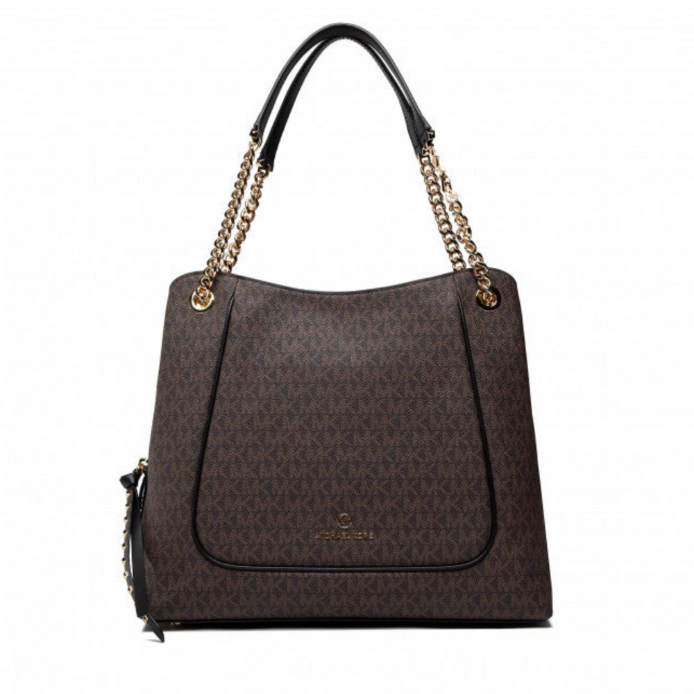 
                      
                        MICHAEL KORS Grand sac porté épaule Piper à logo Marron/Noisette
                      
                    