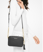 MICHAEL KORS Sac à bandoulière Ginny Noir/Doré