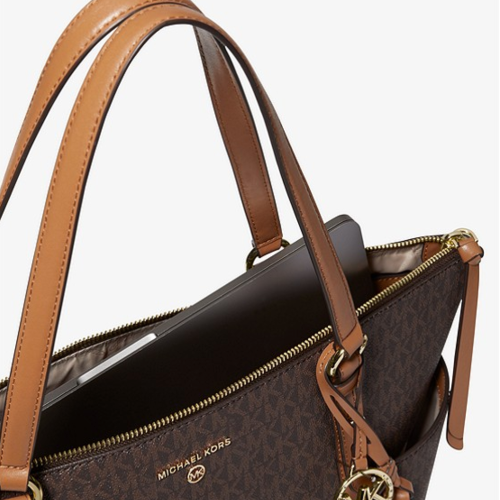 
                      
                        MICHAEL KORS Grand cabas Sullivan à logo avec glissière supérieure Bronze/Noisette
                      
                    