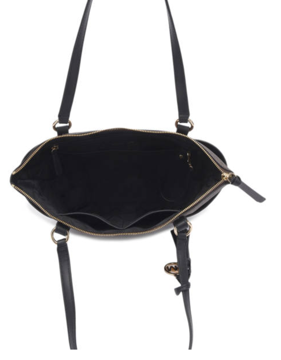 MICHAEL KORS Grand cabas Sullivan à logo avec glissière supérieure Marron/Noir