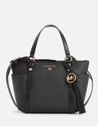 MICHAEL KORS Grand cabas Sullivan à logo avec glissière supérieure Noir/Doré