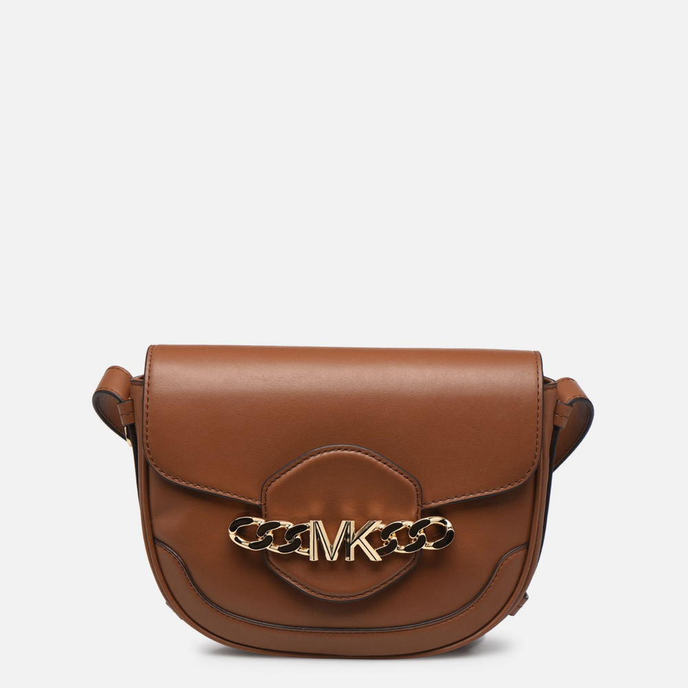 MICHAEL KORS Sac a bandouliere HALLY Marron SARL NIALA