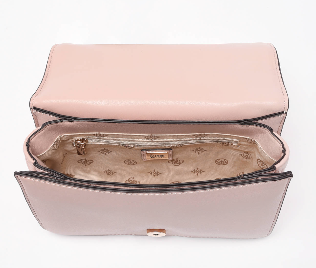 Mini sac à bandoulière abey logo imprimé