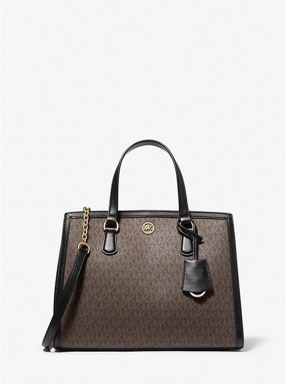 MICHAEL KORS Sac Chantal de taille moyenne logo