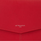LE TANNEUR Compagnon à rabat Charlotte en cuir lisse