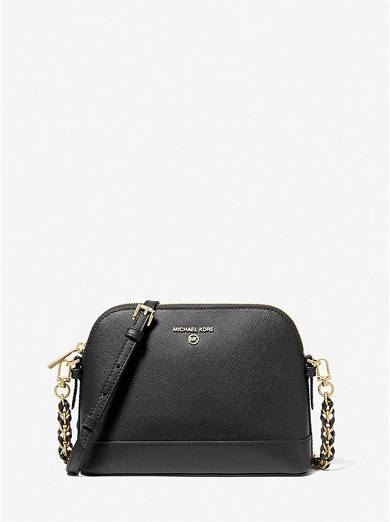 MICHAEL KORS Grand sac à bandoulière de forme arrondie en cuir saffiano