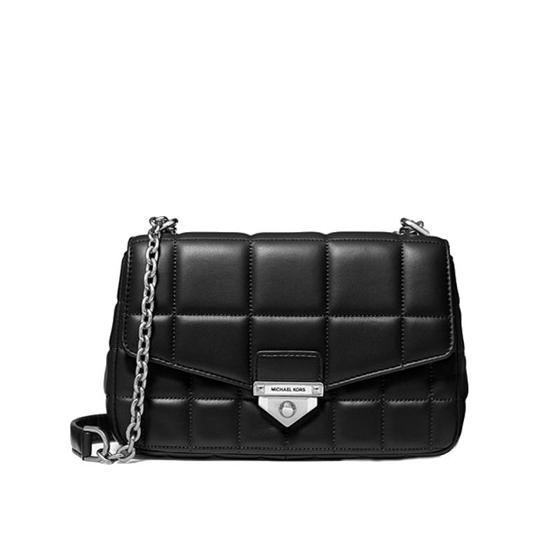 MICHAEL KORS Grand sac porté épaule Soho en cuir matelassé