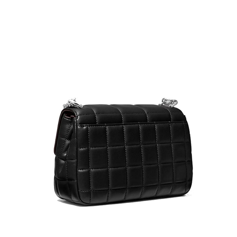 MICHAEL KORS Grand sac porté épaule Soho en cuir matelassé