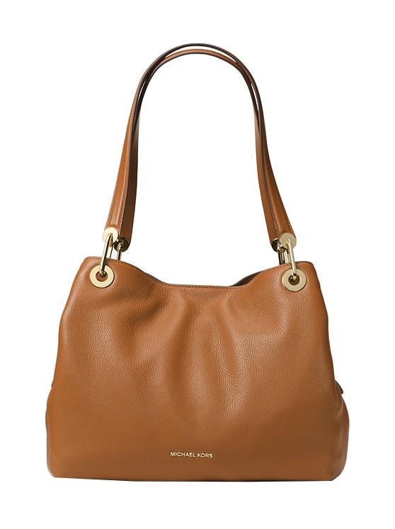 
                      
                        MICHAEL KORS Grand sac porté épaule Raven en cuir Camel
                      
                    