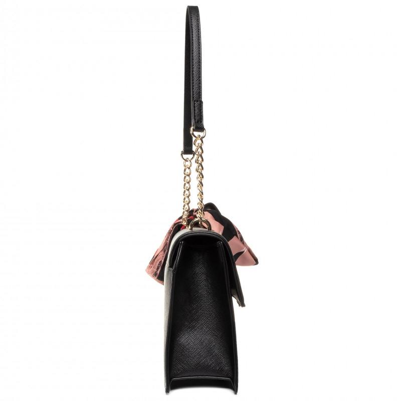 Sac à Bandoulière avec Foulard Love Moschino
