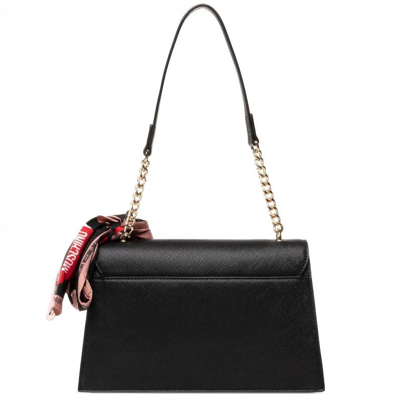 Sac à Bandoulière avec Foulard Love Moschino
