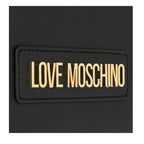 Sac Love Moschino PVC noir Galv or