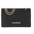 Sac Love Moschino PVC noir Galv or