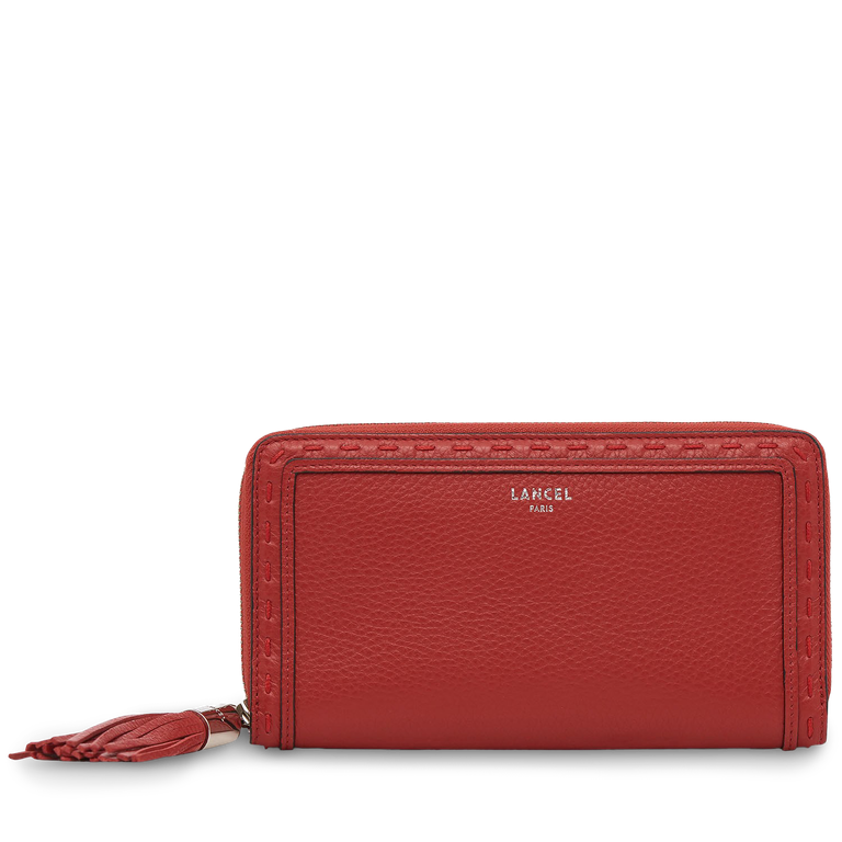 LANCEL PREMIER FLIRT PORTEFEUILLE CONTINENTAL ZIPPE