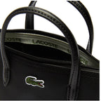 Lacoste Mini sac cabas Lacoste zippé L.12.12 Concept petit piqué uni